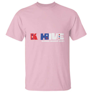 KHive Kamala 2024 T Shirt Harris Support US President Election TS09 Light Pink Print Your Wear