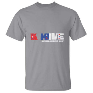 KHive Kamala 2024 T Shirt Harris Support US President Election TS09 Sport Gray Print Your Wear