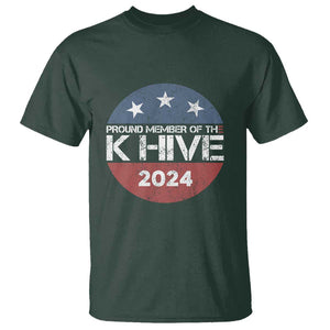 Kamala 2024 T Shirt Pround Member Of The K Hive TS09 Dark Forest Green Print Your Wear