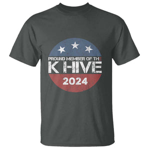 Kamala 2024 T Shirt Pround Member Of The K Hive TS09 Dark Heather Print Your Wear