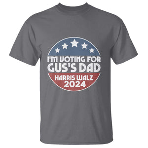 Tim Walz 2024 T Shirt I'm Voting For Gus Dad Kamala Support TS09 Charcoal Print Your Wear