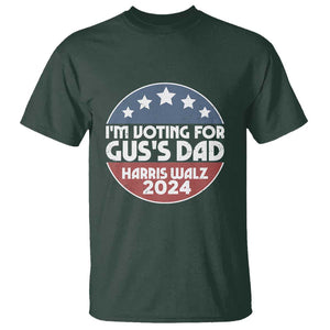 Tim Walz 2024 T Shirt I'm Voting For Gus Dad Kamala Support TS09 Dark Forest Green Print Your Wear