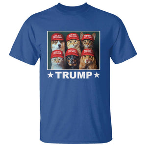 President Debate 2024 T Shirt Make Pets Safe Again Dogs Cats Trump Support TS09 Royal Blue Print Your Wear