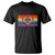 Comma La Harris T Shirt Kamala 2024 LGBT Rights Rainbow Flag TS09 Black Print Your Wear