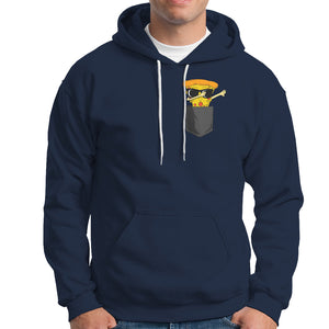 Pizza In A Pocket Funny Dabbing Hoodie TS09 Navy Printyourwear