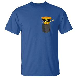 Pizza In A Pocket Funny Dabbing T Shirt TS09 Royal Blue Printyourwear