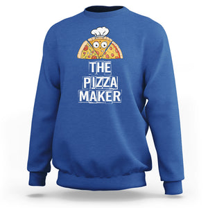 The Best Pizza Maker World's Greatest Sweatshirt TS09 Royal Blue Printyourwear