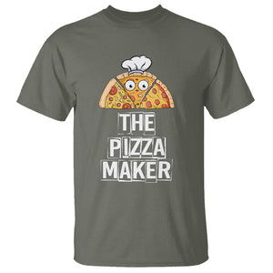 The Best Pizza Maker World's Greatest T Shirt TS09 Military Green Printyourwear