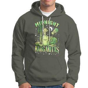 Midnight Margaritas Alcohol Drinker Cocktail Lover Hoodie TS09 Military Green Printyourwear