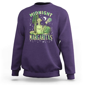 Midnight Margaritas Alcohol Drinker Cocktail Lover Sweatshirt TS09 Purple Printyourwear