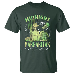 Midnight Margaritas Alcohol Drinker Cocktail Lover T Shirt TS09 Dark Forest Green Printyourwear