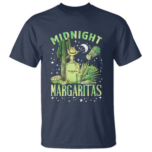 Midnight Margaritas Alcohol Drinker Cocktail Lover T Shirt TS09 Navy Printyourwear