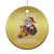 Merry Kushmas Christmas Ornament Ugly Santa Smoking Cannabis Weed 420 Xmas TS09 Print Your Wear