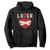 Broken Heart Lover Or Loser Single Day Anti Valentine Hoodie TS09 Black Print Your Wear