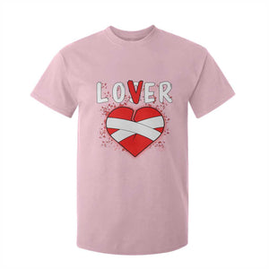 Broken Heart Lover Or Loser Single Day Anti Valentine T Shirt For Kid TS09 Light Pink Print Your Wear