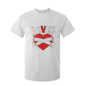 Broken Heart Lover Or Loser Single Day Anti Valentine T Shirt For Kid TS09 White Print Your Wear