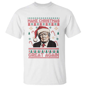 Funny Christmas Trump T Shirt Make Christmas Great Again TS09 White Print Your Wear