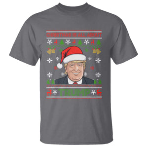 Funny Christmas Is All About Trump T Shirt TS09 Charcoal Print Your Wear