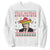 Funny Mexico Christmas Trump Sweatshirt Feliz Navidad Mexican Sombrero Santa TS09 White Print Your Wear