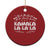 Funny Xmas Kamala Christmas Ornament Deck The Halls With Female Leaders Madam President TS09 Print Your Wear