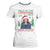 Xmas Kamala 2024 T Shirt For Women This Is My First Christmas With Madam President TS09 White Print Your Wear