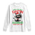 Christmas Harris Walz Long Sleeve Shirt Funny Santa Cat Mind Your Own Damn Business TS09 White Print Your Wear