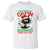 Christmas Harris Walz T Shirt Funny Santa Cat Mind Your Own Damn Business TS09 White Print Your Wear