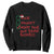 Funny Christmas Sweatshirt Nice Naughty Mind Your Own Damn Business TS09 Black Print Your Wear