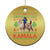 Xmas Childless Cat Lady For Kamala Christmas Ornament Funny Santa Cat Voting Harris 2024 TS09 Print Your Wear