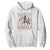 Christmas Childless Cat Lady For Kamala Hoodie Funny Santa Cat Voted Harris 2024 TS09 White Print Your Wear