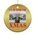 Funny Xmas Trump Christmas Ornament I'll Be Home For Xmas TS09 Print Your Wear