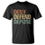 Retro Deny Defend Depose T Shirt TS09 Black Print Your Wear