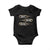 Bullet Deny Defend Depose Baby Onesie TS09 Black Print Your Wear