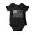 Deny Defend Depose Baby Onesie Bullet America Flag TS09 Black Print Your Wear