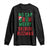 Funny Xmas Long Sleeve Shirt No Cap BRUH Merry Skibidi Rizzmas TS09 Black Print Your Wear