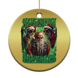 Funny Xmas Christmas Ornament Skibidi Rizzmas Cool Santa Rizz TS09 Print Your Wear