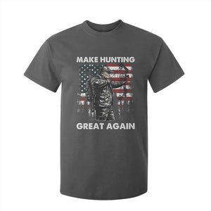 Trump Hunting T Shirt For Kid Make Hunting Great Again TS09 Dark Heather Print Your Wear