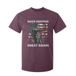 Trump Hunting T Shirt For Kid Make Hunting Great Again TS09 Maroon Print Your Wear