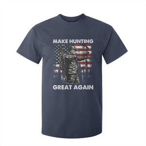 Trump Hunting T Shirt For Kid Make Hunting Great Again TS09 Navy Print Your Wear