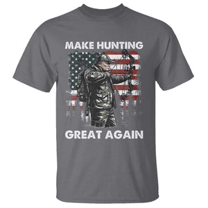 Trump Hunting T Shirt Make Hunting Great Again TS09 Charcoal Print Your Wear