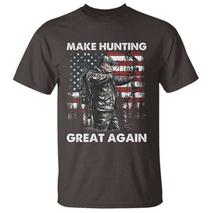 Trump Hunting T Shirt Make Hunting Great Again TS09 Dark Chocolate Print Your Wear