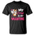 Valentine's Day T Shirt My Corgi Is My Valentine Cute Cupid Dog Rose TS09 Black Printyourwear