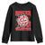 Valentine's Day Youth Sweatshirt Soccer Is My Valentine Funny Sport TS09 Black Print Your Wear