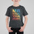 Valentine's Day T Shirt For Kid Mr Steal Your Heart Funny Rainbow Heart TS09 Black Printyourwear