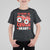 Valentine's Day T Shirt For Kid I Ready To Crush Hearts Monster Truck TS09 Black Printyourwear