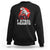 Valentine's Day Sweatshirt I Steal Hearts Cool Dinosaur Riding Monster Truck TS09 Black Printyourwear