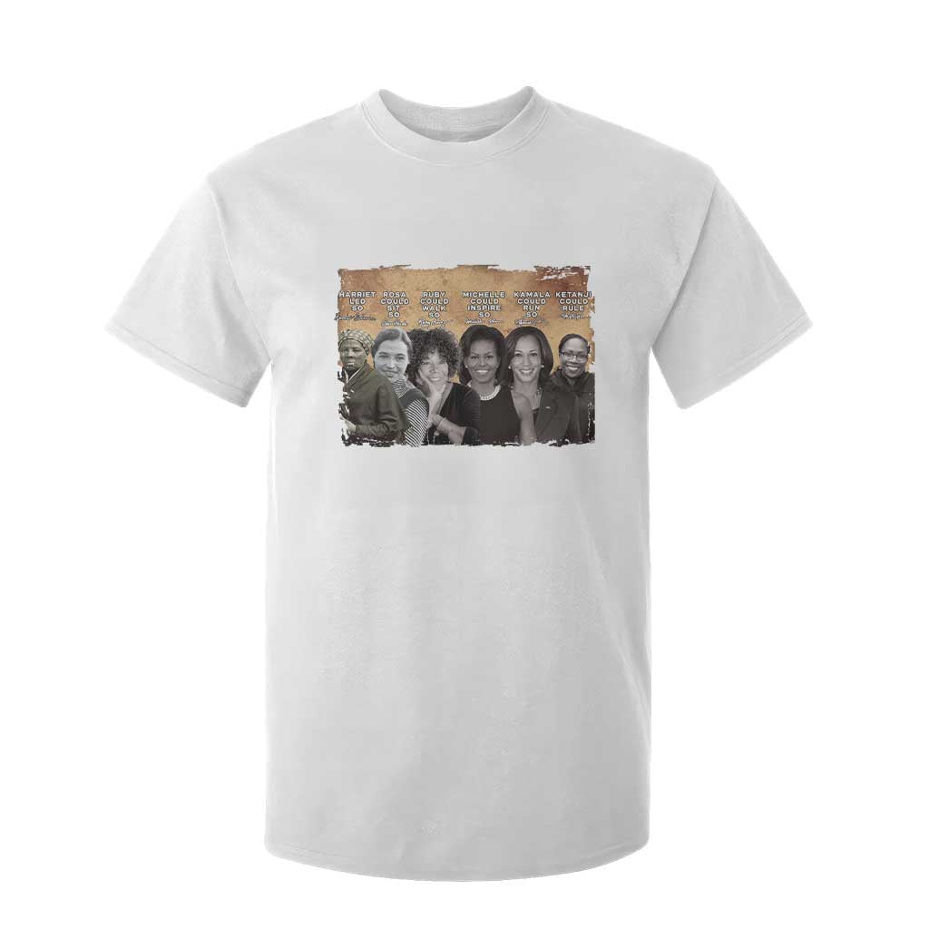 Black Women History T Shirt For Kid Harriet Led So Rosa Could Sit Black History TS09 White Print Your Wear