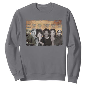 Black Women History Sweatshirt Harriet Led So Rosa Could Sit Black History TS09 Charcoal Print Your Wear