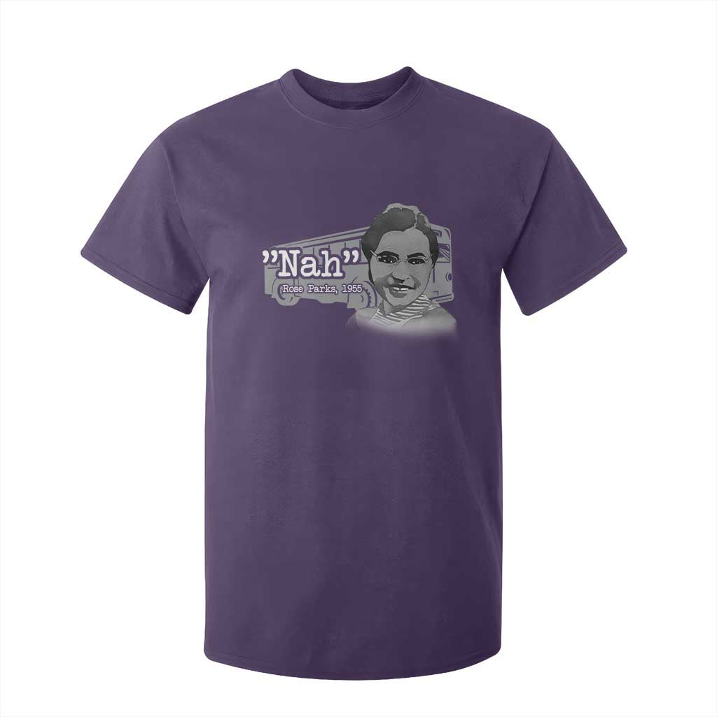 Nah Rosa Parks T Shirt For Kid Bus 1955 Black History Month TS09 Purple Print Your Wear