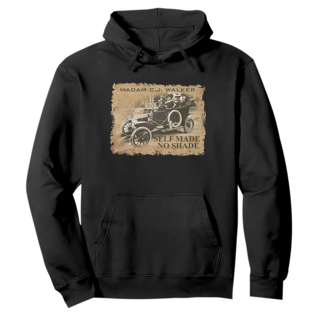 Madam C.J. Walker Hoodie Self Made No Shade Black History TS09 Black Print Your Wear